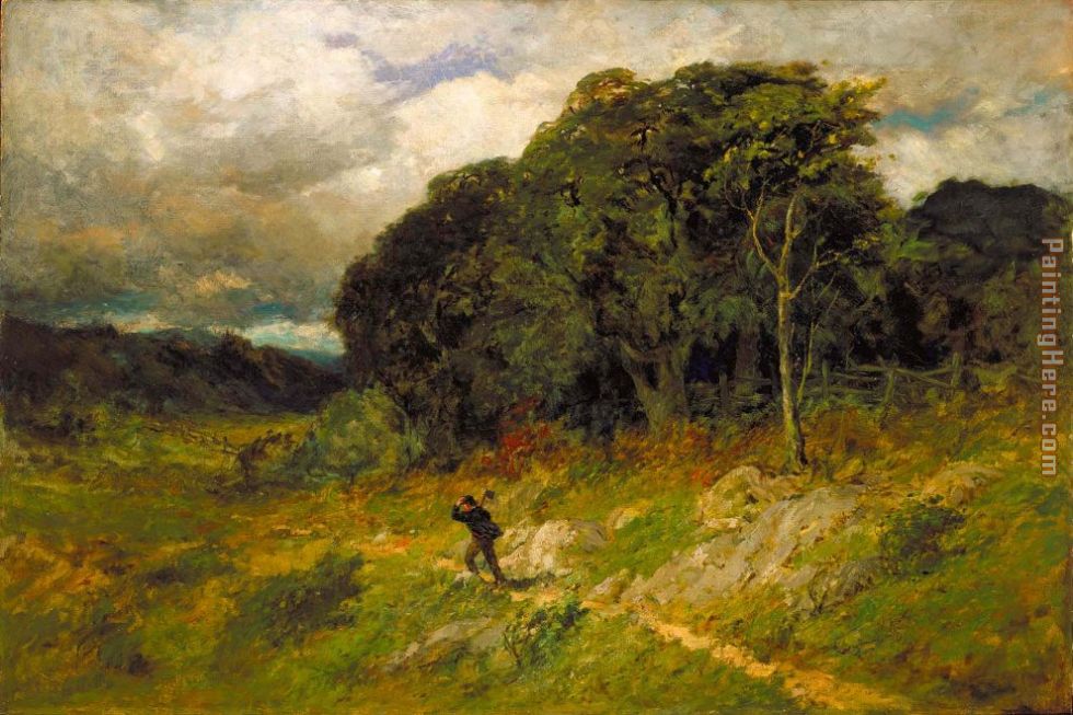 Approaching Storm painting - Edward Mitchell Bannister Approaching Storm art painting